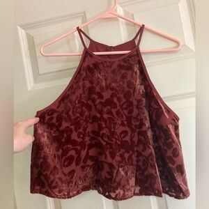Velvet Burnout Tank‎